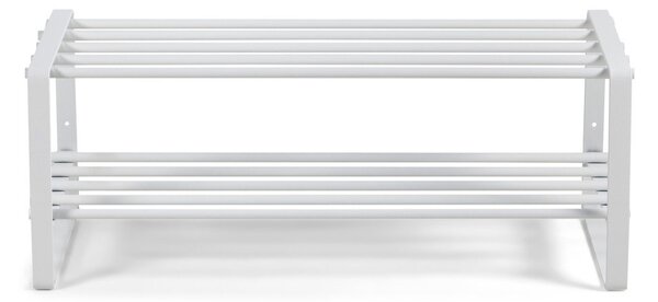 Biała metalowa szafka na buty 70x29x27 cm Rex – Spinder Design