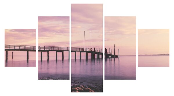 Obraz - Port (125x70 cm)