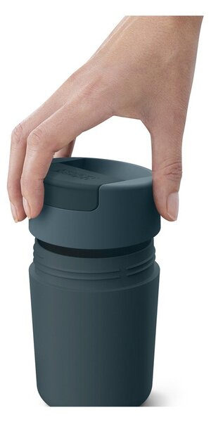 Ciemnoniebieski kubek podróżny 340 ml Sipp – Joseph Joseph