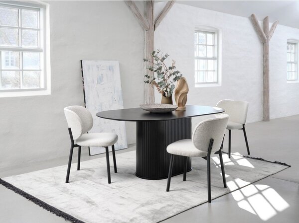 Białe krzesła zestaw 2 szt. Swan – Unique Furniture