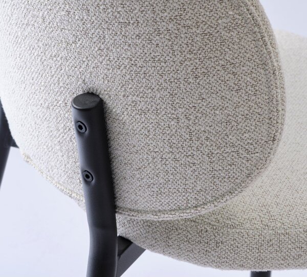 Białe krzesła zestaw 2 szt. Swan – Unique Furniture