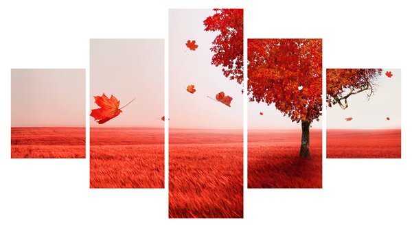 Obraz - Drzewo miłości (125x70 cm)