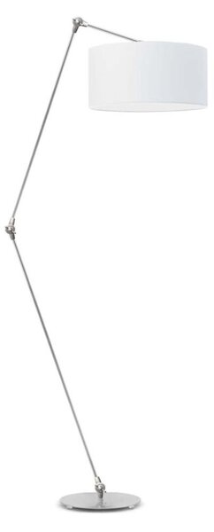 Lampa stojąca podłogowa przegubowa regulowana z abażurem walec SOUL