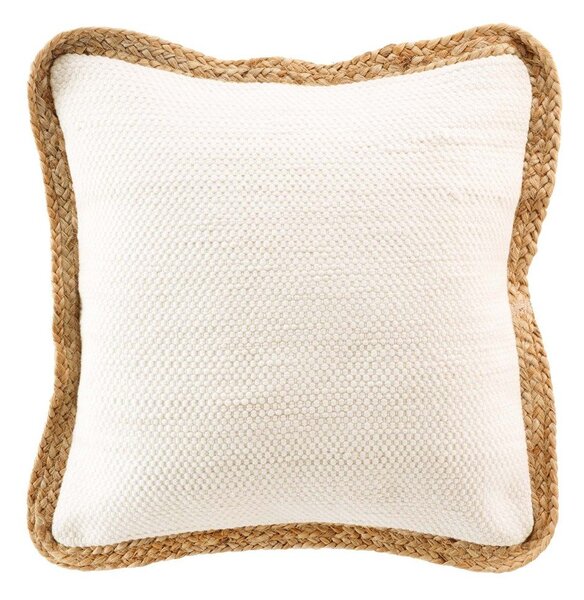 Poduszka dekoracyjna z mieszanki juty 45x45 cm Akina – douceur d'intérieur