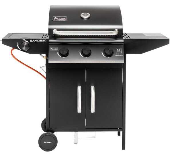 Grill ogrodowy gazowy ACTIVA San Diego 19689GD