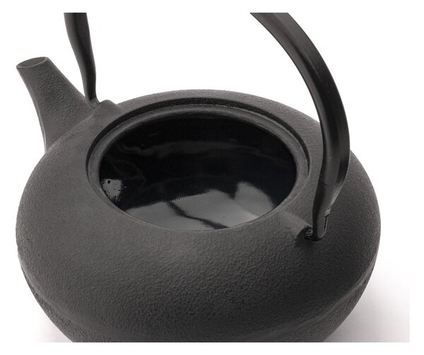 Biały/czarny porcelanowy/żeliwny serwis do herbaty Shanxi – Bredemeijer