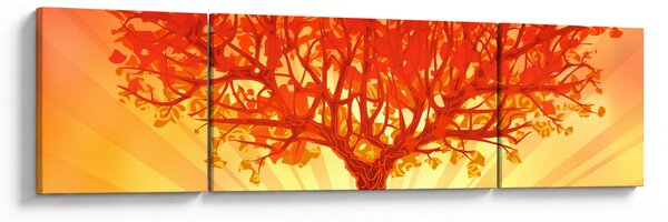 Obraz - Drzewo w słońcu (170x50 cm)