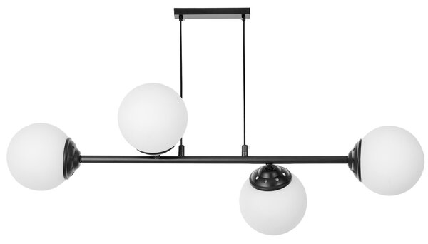 NOWOCZESNA LAMPA WISZĄCA CZARNA FINO W4