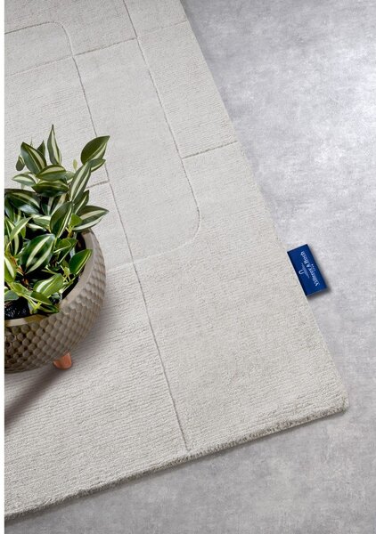 Kremowy wełniany chodnik tkany ręcznie 80x250 cm Charlotte – Villeroy&Boch