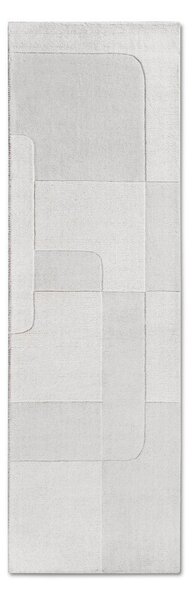 Kremowy wełniany chodnik tkany ręcznie 80x250 cm Charlotte – Villeroy&Boch