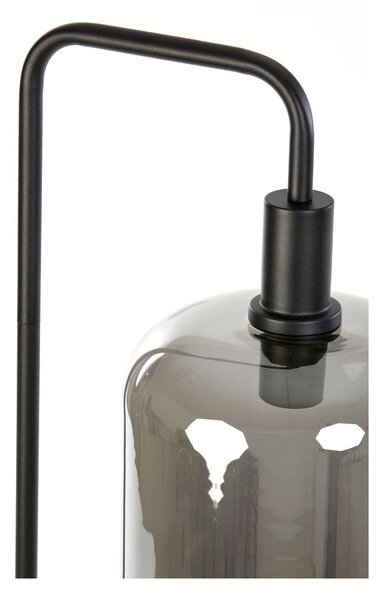 Czarna lampa stojąca (wysokość 155 cm) Lekar – Light & Living