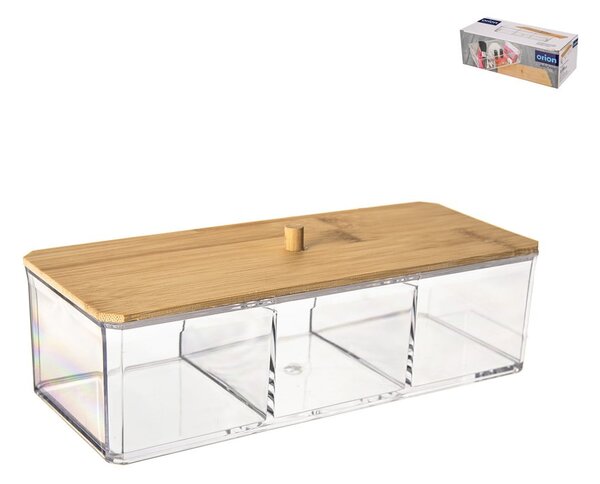 Plastikowy organizer łazienkowy Whitney – Orion