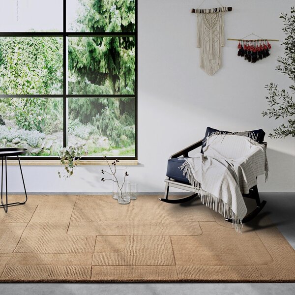 Beżowy wełniany dywan tkany ręcznie 80x150 cm Charlotte – Villeroy&Boch