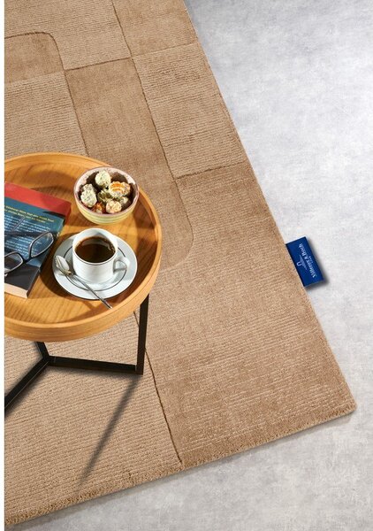 Beżowy wełniany dywan tkany ręcznie 80x150 cm Charlotte – Villeroy&Boch