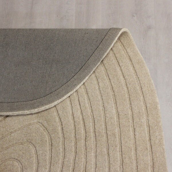 Beżowy wełniany dywan 160x230 cm Puddle Wool – Flair Rugs