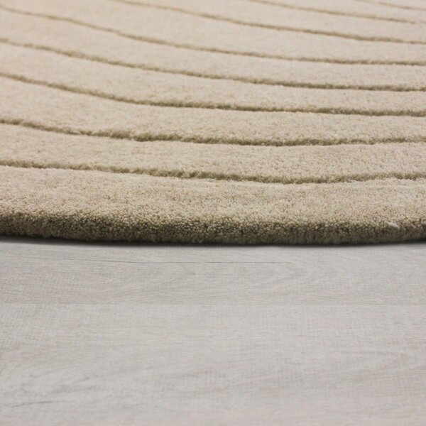 Beżowy wełniany dywan 160x230 cm Puddle Wool – Flair Rugs