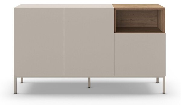Kremowa komoda 140x80 cm Cailin – Marckeric