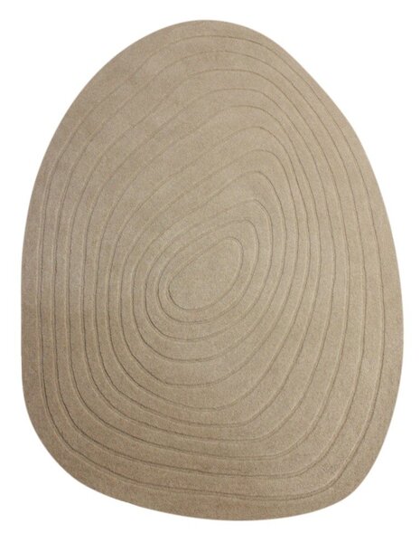 Beżowy wełniany dywan 160x230 cm Puddle Wool – Flair Rugs