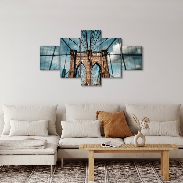 Obraz - Brooklyński most (125x70 cm)