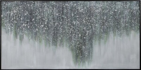 Obraz EUROFIRANY Mirage 2 618 140 x 70 cm Szary