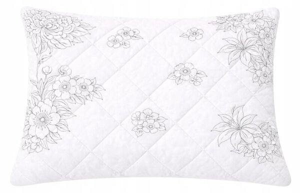Poduszka Antyalergiczna 70Ã80cm Premium Gruba Pikowana Kwiatowy WzÃ³r Polska