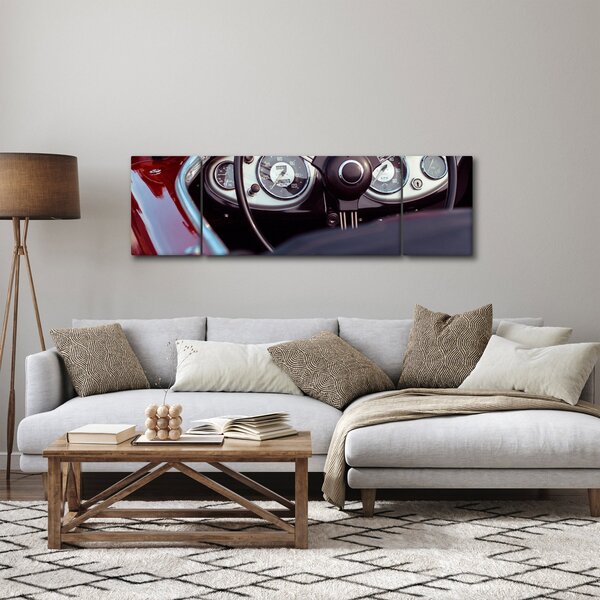 Obraz - Szczegół samochodu (170x50 cm)