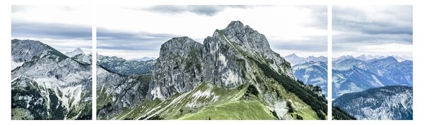 Obraz - Szczyty górskie (170x50 cm)