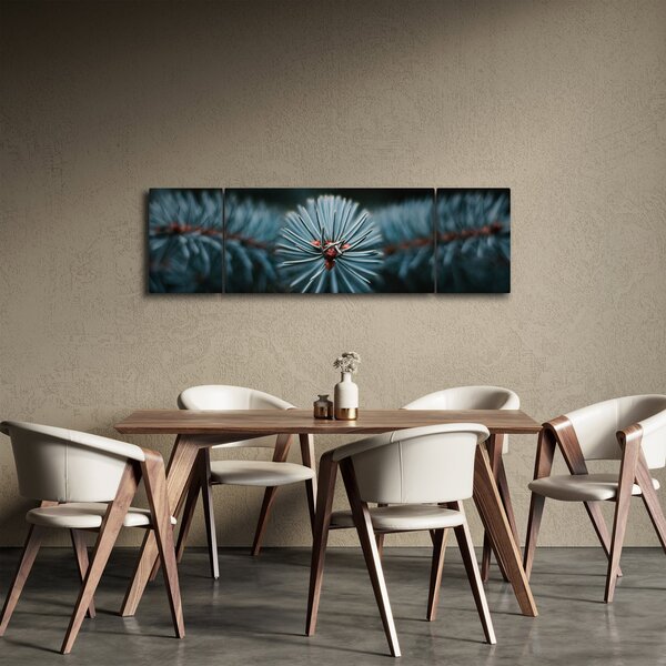Obraz gałązki drzewa iglastego (170x50 cm)