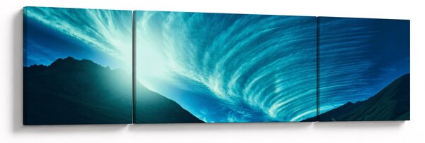 Obraz - Fala z chmur (170x50 cm)