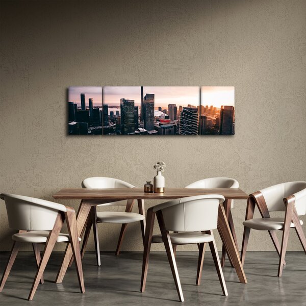 Obraz - Widok na centrum miasta (170x50 cm)