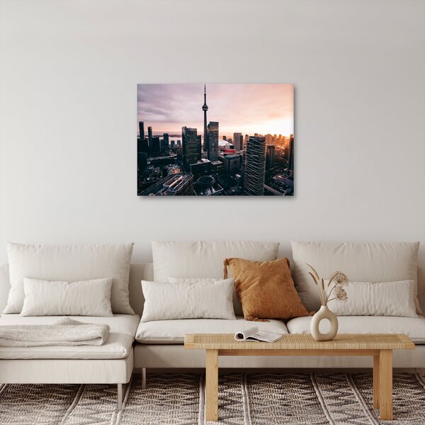 Obraz - Widok na centrum miasta (70x50 cm)