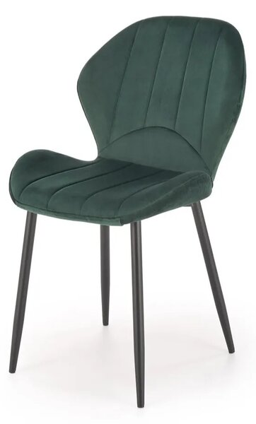 Krzeso tapicerowane K538 VELVET zielone