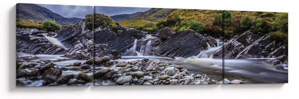 Obraz płynącej wody (170x50 cm)