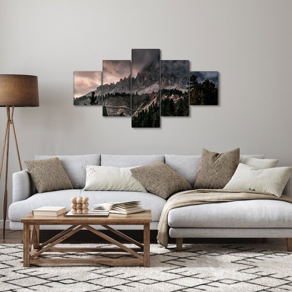 Obraz Gór Skalistych (125x70 cm)