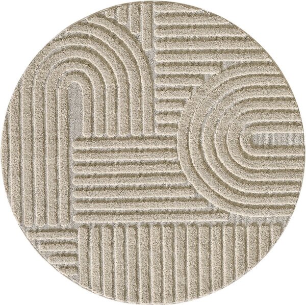 Beżowy okrągły dywan ø 120 cm Art – Ayyildiz Carpets
