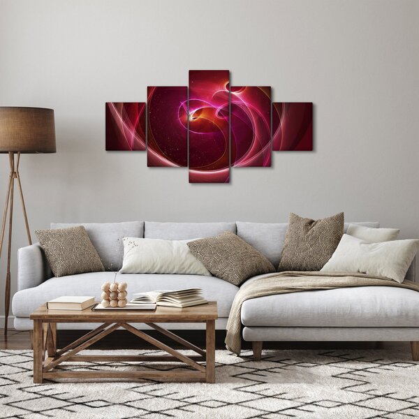 Obraz - jasne linie (125x70 cm)