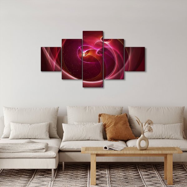 Obraz - jasne linie (125x70 cm)
