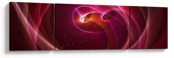 Obraz - jasne linie (170x50 cm)