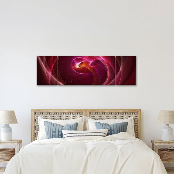 Obraz - jasne linie (170x50 cm)