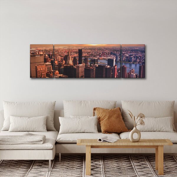 Obraz - Widok na metropolię (170x50 cm)