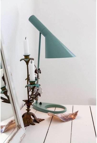 Lampa Stołowa Louis Poulsen, AJ, niebieski, salon, metal, design