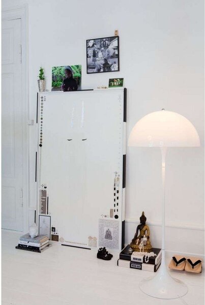 Lampa Podłogowa Louis Poulsen, Panthella, biały, salon, tworzywo sztuczne, design