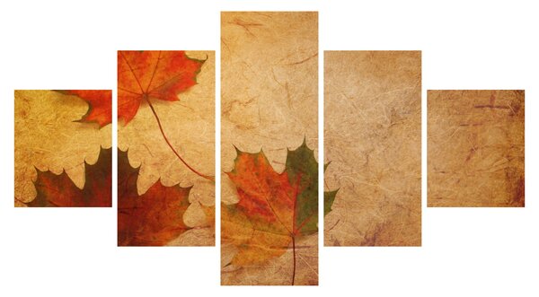 Obraz z motywem jesiennym (125x70 cm)