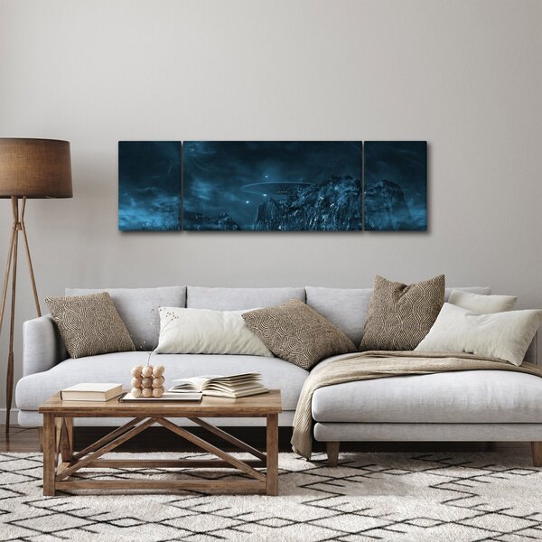Obraz - Misja obcych (170x50 cm)