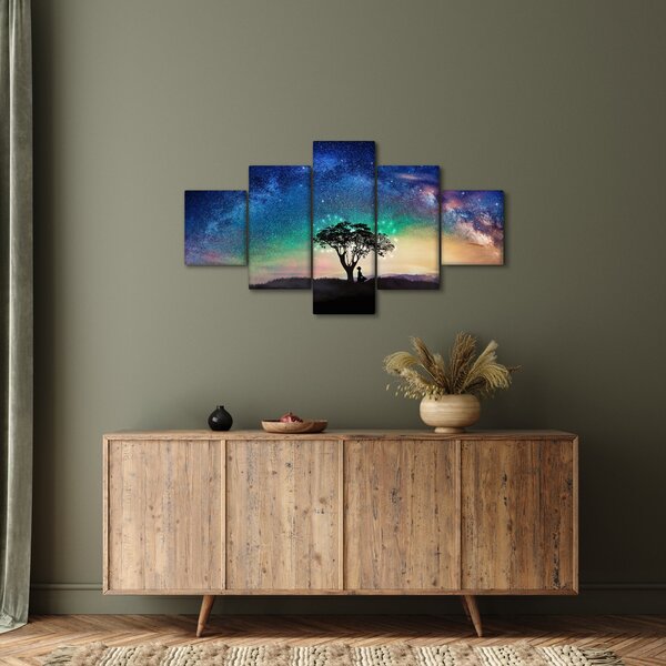 Obraz - Odpoczynek pod gwiazdami (125x70 cm)