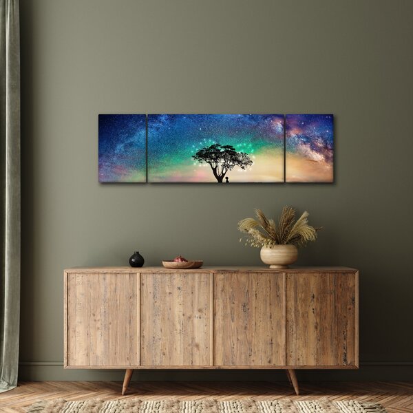 Obraz - Odpoczynek pod gwiazdami (170x50 cm)