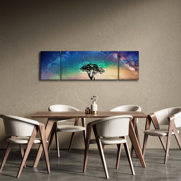 Obraz - Odpoczynek pod gwiazdami (170x50 cm)