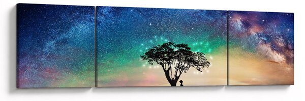 Obraz - Odpoczynek pod gwiazdami (170x50 cm)