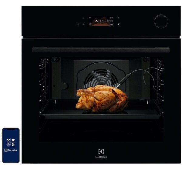 Piekarnik ELECTROLUX LOC8H39WZ Seria 700 MealAssist SteamCrisp Elektryczny parowy Czarny A+