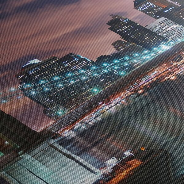 Obraz - Nowy Jork, Manhattan (125x70 cm)